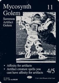 Mycosynth Golem (0229) - Secret Lair x MSCHF: The Zeta Set - Magic: The Gathering card