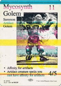 Mycosynth Golem (0350) - Secret Lair x MSCHF: The Zeta Set - Magic: The Gathering card