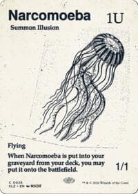 Narcomoeba (0026) - Secret Lair x MSCHF: The Zeta Set - Magic: The Gathering card