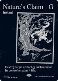 Nature's Claim (0203) - Secret Lair x MSCHF: The Zeta Set - Magic: The Gathering card