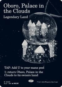 Oboro, Palace in the Clouds (0240) - Secret Lair x MSCHF: The Zeta Set - Magic: The Gathering card