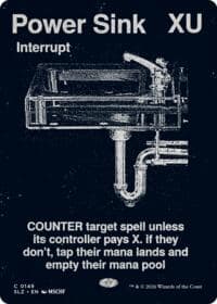 Power Sink (0149) - Secret Lair x MSCHF: The Zeta Set - Magic: The Gathering card