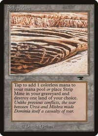 Strip Mine (No Horizon) - Antiquities - Magic: The Gathering card
