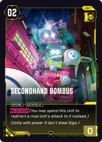 Secondhand Bombus - The Heist - Retail Starter Deck - Cyberpunk TCG card