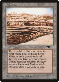Strip Mine (Uneven Horizon) - Antiquities - Magic: The Gathering card