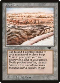 Strip Mine (Even Horizon) - Antiquities - Magic: The Gathering card