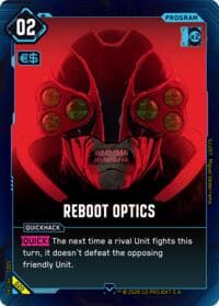 Reboot Optics - The Heist - Retail Starter Deck - Cyberpunk TCG card