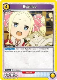 Beatrice (004) - UE24BT: Re:ZERO -Starting Life in Another World- - Union Arena card