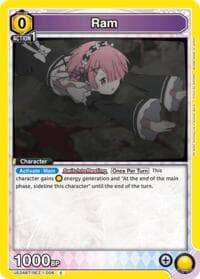 Ram (006) - UE24BT: Re:ZERO -Starting Life in Another World- - Union Arena card
