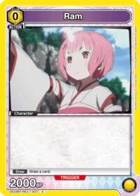 Ram (007) - UE24BT: Re:ZERO -Starting Life in Another World- - Union Arena card