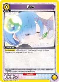Rem (013) - UE24BT: Re:ZERO -Starting Life in Another World- - Union Arena card