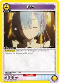 Rem (017) - UE24BT: Re:ZERO -Starting Life in Another World- - Union Arena card