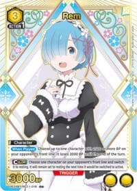 Rem (018) (R*) - UE24BT: Re:ZERO -Starting Life in Another World- - Union Arena card