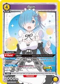 Rem (019) - UE24BT: Re:ZERO -Starting Life in Another World- - Union Arena card
