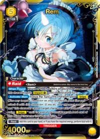 Rem (020) (SR*) - UE24BT: Re:ZERO -Starting Life in Another World- - Union Arena card