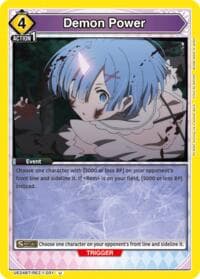 Demon Power - UE24BT: Re:ZERO -Starting Life in Another World- - Union Arena card