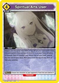 Spiritual Arts User - UE24BT: Re:ZERO -Starting Life in Another World- - Union Arena card