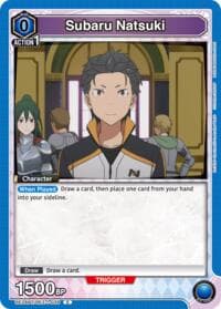 Subaru Natsuki (038) - UE24BT: Re:ZERO -Starting Life in Another World- - Union Arena card