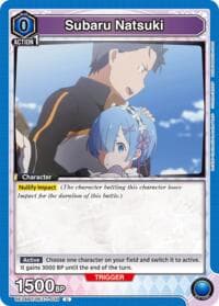 Subaru Natsuki (039) - UE24BT: Re:ZERO -Starting Life in Another World- - Union Arena card