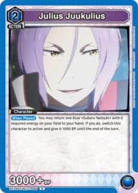 Julius Juukulius - UE24BT: Re:ZERO -Starting Life in Another World- - Union Arena card