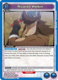 Ricardo Welkin - UE24BT: Re:ZERO -Starting Life in Another World- - Union Arena card