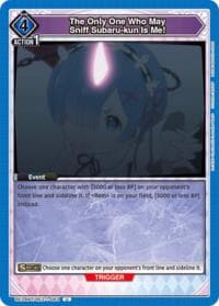 The Only One Who May Sniff Subaru-kun Is Me! - UE24BT: Re:ZERO -Starting Life in Another World- - Union Arena card