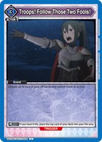 Troops! Follow Those Two Fools! - UE24BT: Re:ZERO -Starting Life in Another World- - Union Arena card