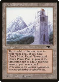 Urza's Tower (Mountains) - Antiquities - Magic: The Gathering card