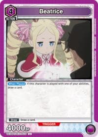 Beatrice (075) - UE24BT: Re:ZERO -Starting Life in Another World- - Union Arena card