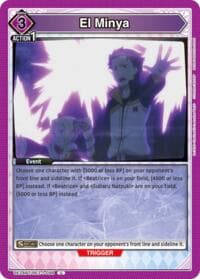 El Minya - UE24BT: Re:ZERO -Starting Life in Another World- - Union Arena card