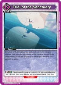 Trial of the Sanctuary - UE24BT: Re:ZERO -Starting Life in Another World- - Union Arena card
