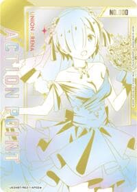 Action Point Card (AP02) (Serial Numbered) - UE24BT: Re:ZERO -Starting Life in Another World- - Union Arena card
