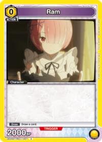 Ram (007) - UE24ST: Re:ZERO -Starting Life in Another World- Starter Deck - Union Arena card