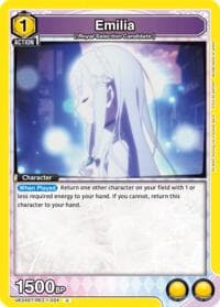 Emilia (024) - UE24ST: Re:ZERO -Starting Life in Another World- Starter Deck - Union Arena card