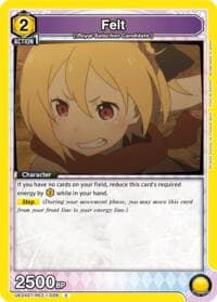 Felt (028) - UE24ST: Re:ZERO -Starting Life in Another World- Starter Deck - Union Arena card