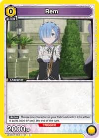 Rem (103) - UE24ST: Re:ZERO -Starting Life in Another World- Starter Deck - Union Arena card