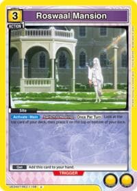 Roswaal Mansion - UE24ST: Re:ZERO -Starting Life in Another World- Starter Deck - Union Arena card
