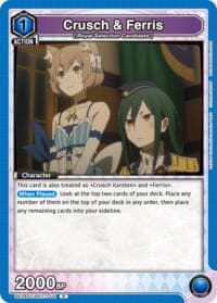 Crusch & Ferris - UE24ST: Re:ZERO -Starting Life in Another World- Starter Deck - Union Arena card