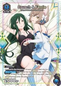 Crusch & Ferris (R*) - UE24ST: Re:ZERO -Starting Life in Another World- Starter Deck - Union Arena card