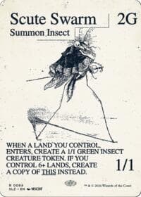 Scute Swarm (0084) - Secret Lair x MSCHF: The Zeta Set - Magic: The Gathering card