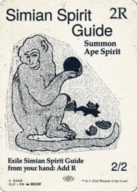 Simian Spirit Guide (0068) - Secret Lair x MSCHF: The Zeta Set - Magic: The Gathering card