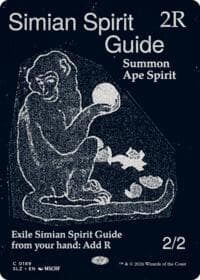Simian Spirit Guide (0189) - Secret Lair x MSCHF: The Zeta Set - Magic: The Gathering card