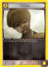 Yelena - UEX07BT: Attack on Titan Vol. 2 - Union Arena card