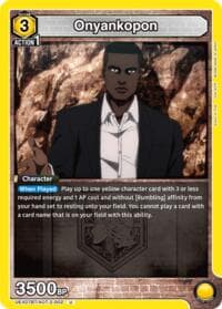Onyankopon - UEX07BT: Attack on Titan Vol. 2 - Union Arena card