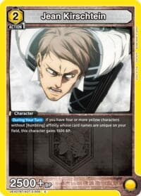 Jean Kirschtein (006) - UEX07BT: Attack on Titan Vol. 2 - Union Arena card
