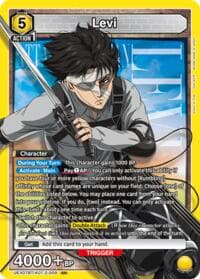 Levi (009) - UEX07BT: Attack on Titan Vol. 2 - Union Arena card