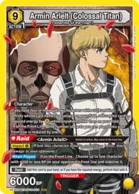 Armin Arlelt (Colossal Titan) (013) - UEX07BT: Attack on Titan Vol. 2 - Union Arena card
