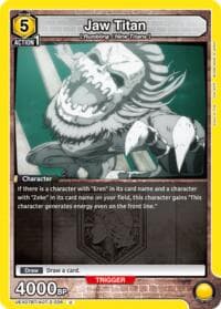 Jaw Titan - UEX07BT: Attack on Titan Vol. 2 - Union Arena card