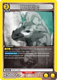 Beast Titan - UEX07BT: Attack on Titan Vol. 2 - Union Arena card