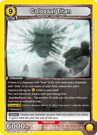 Colossal Titan - UEX07BT: Attack on Titan Vol. 2 - Union Arena card